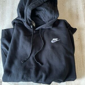 Black Nike Swoosh Hoodie
